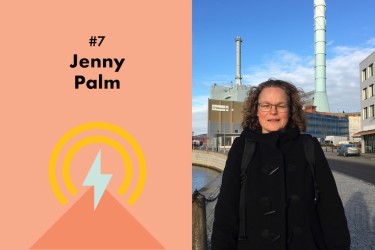 Jenny Palm, professor på Lunds Universitet, och den sjunde gästen i Solcellskollens podcast