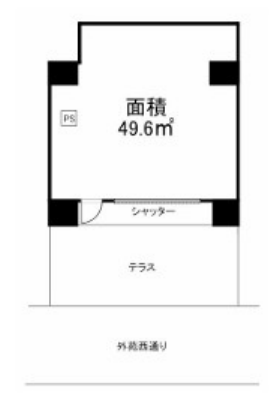 広尾駅 徒歩10分（渋谷区恵比寿2）の店舗物件【軽飲食可】 - 画像2