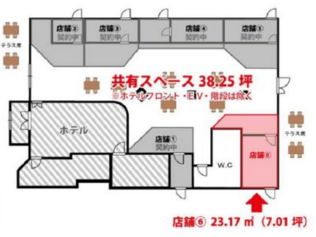 本川越駅 徒歩8分（川越市連雀町）の店舗物件【重飲食可】 - 画像2