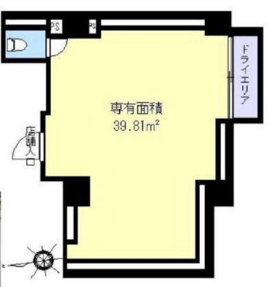 千駄木駅 徒歩1分（文京区千駄木2）の店舗物件【重飲食可】 - 画像2