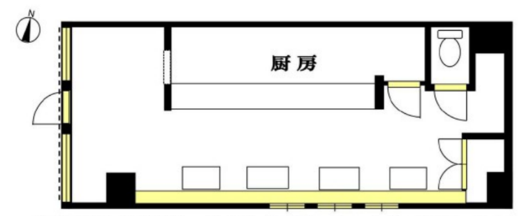 雑色駅 徒歩7分（大田区仲六郷1）の店舗物件【飲食相談可】 - 画像2