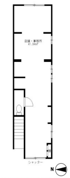 池ノ上駅 徒歩1分（世田谷区代沢2）の店舗物件【軽飲食可】 - 画像2