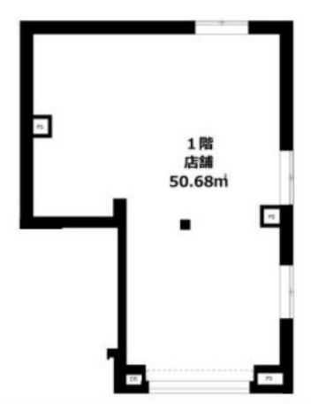 下北沢駅 徒歩3分（世田谷区北沢2）の店舗物件【軽飲食可】 - 画像2