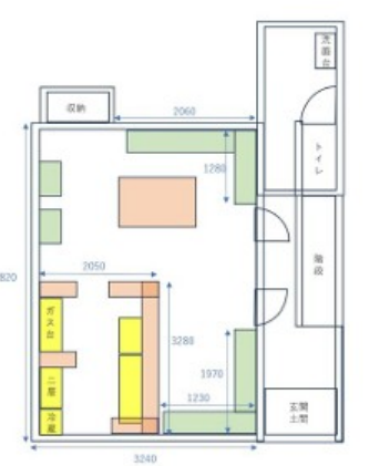曳舟駅 徒歩3分（墨田区東向島2）の店舗物件【軽飲食可】 - 画像2