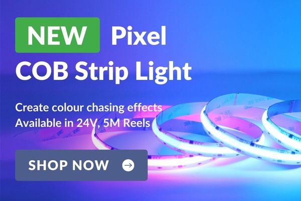 12V Syndeo Plug and Play Spotless LED COB LED Strip Light, 2.5m - Ultra LEDs