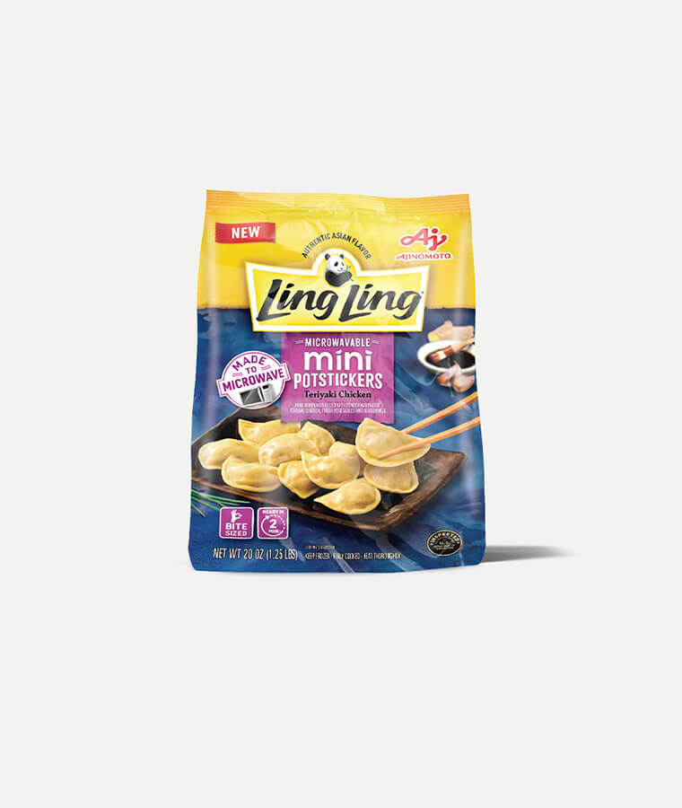 Teriyaki Chicken Mini Potstickers Package