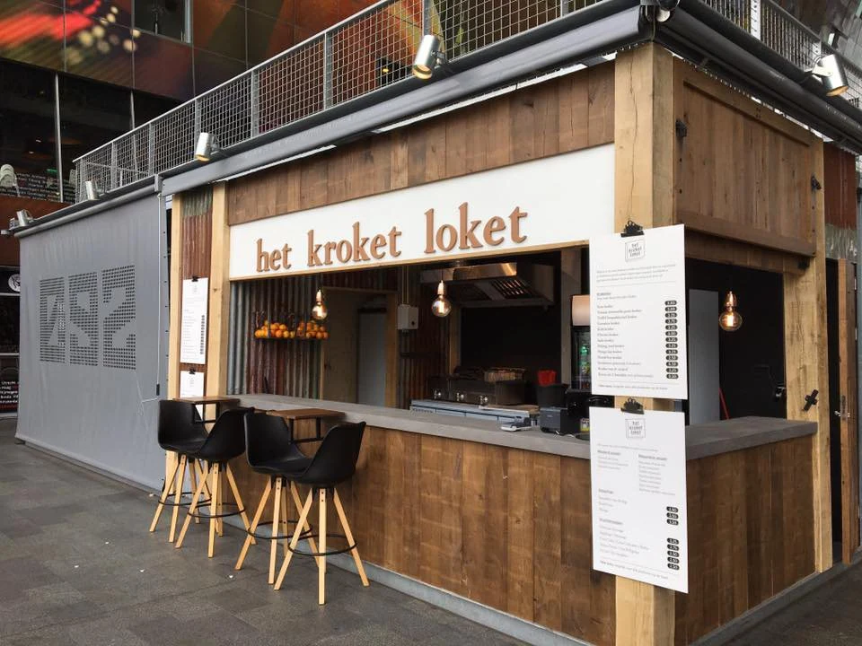 Het Kroket Loket in Rotterdam de Markthal