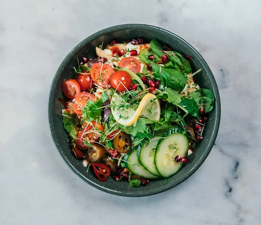 Vegan Pokebowl bij Aloha in Leiden