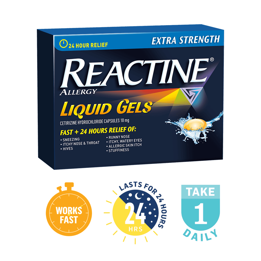 REACTINE® Liquid Gels