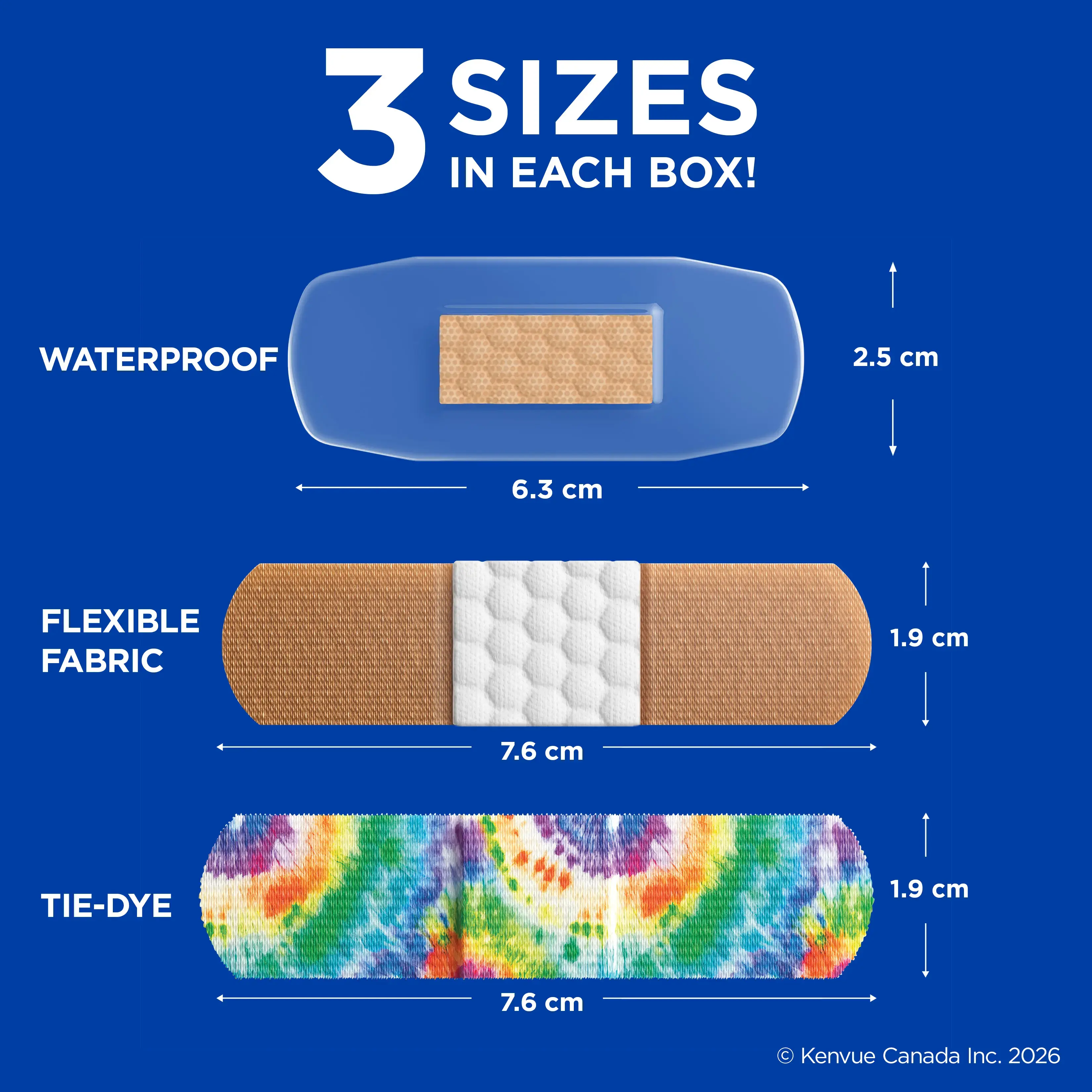 BAND-AID® Brand Assorted Bandages Tin 75ct