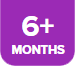 6+ Months purple badge