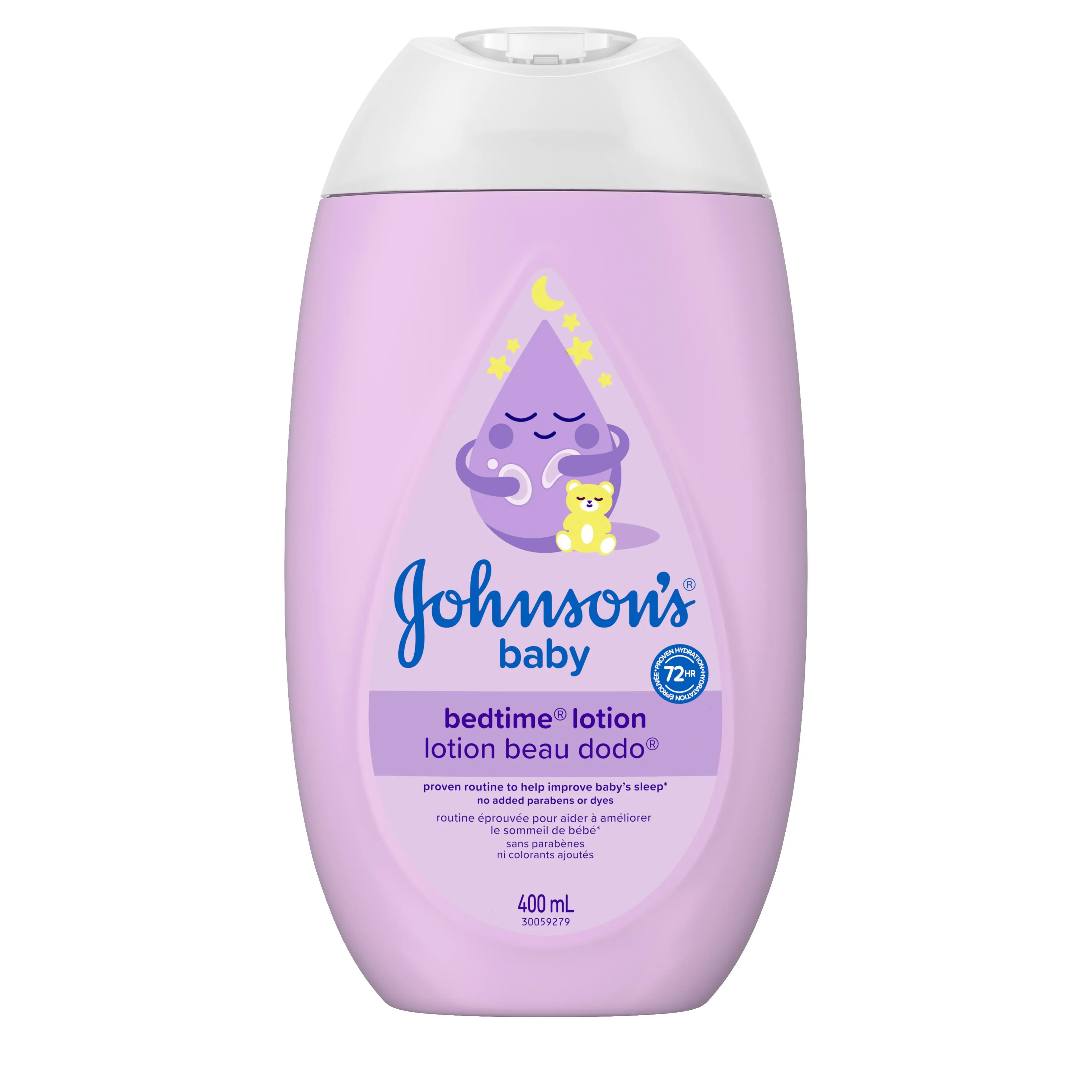 Front shot of JOHNSON'S® BEDTIME® Lotion, 800mL bottle