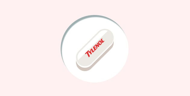 Tylenol pill icon for dosage chart