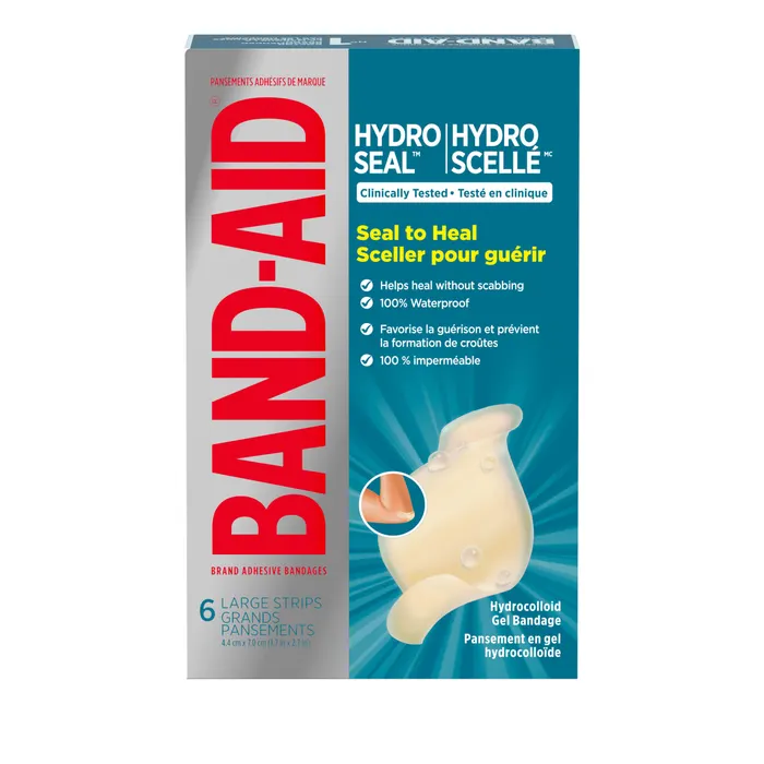 Pansements BAND-AID Hydro Seal Guérison avancée Coupures et égratignures