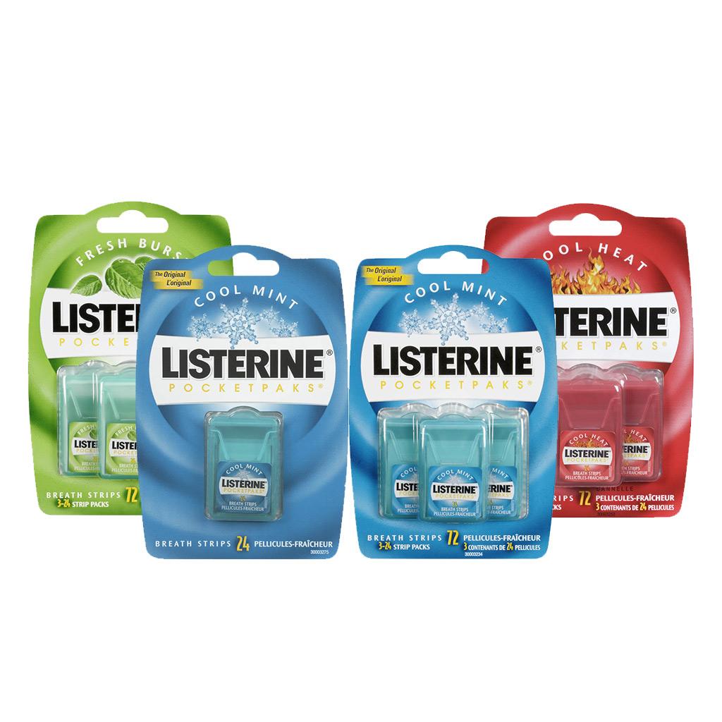 Listerine's Pocketpaks