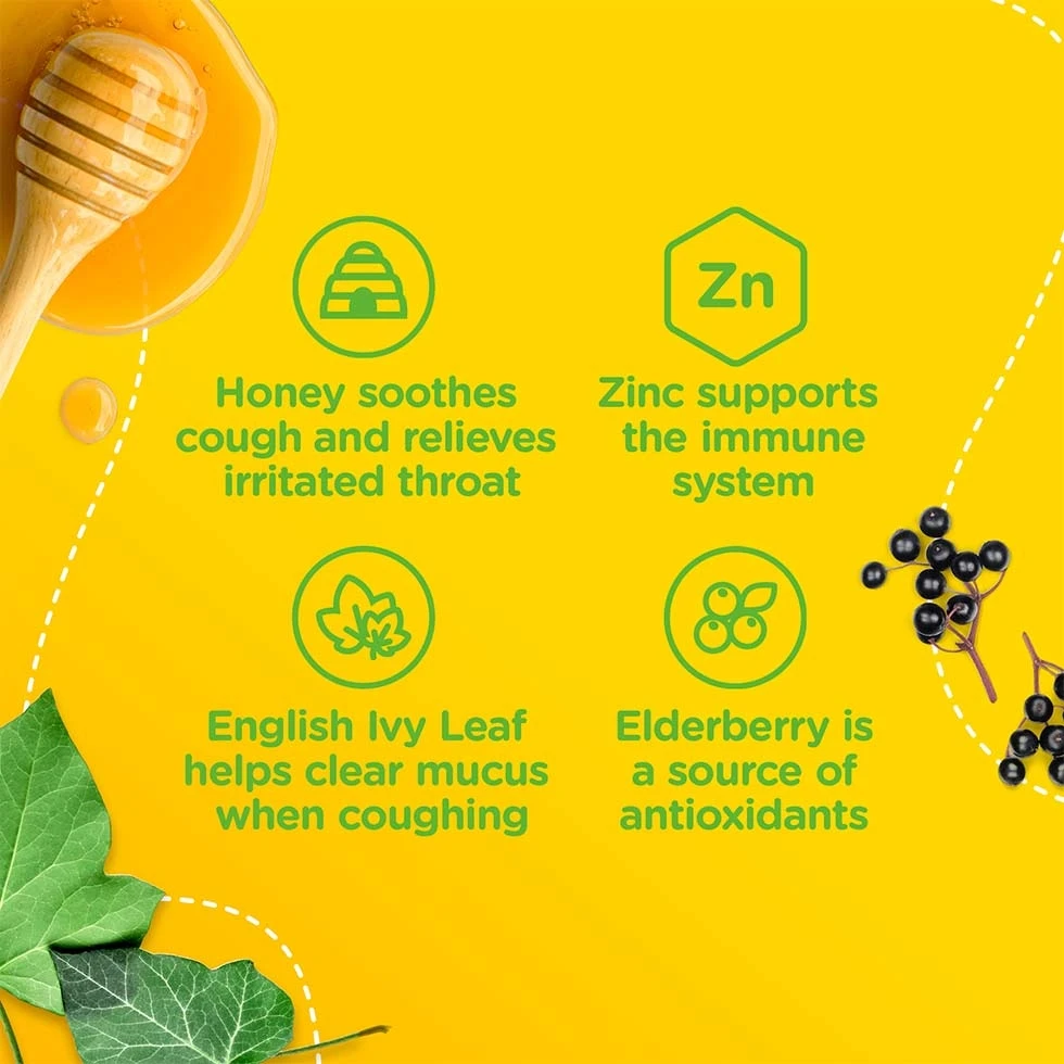 Zarbee’s® Children's Cough + Mucus Syrup medicinal ingredients and their benefits