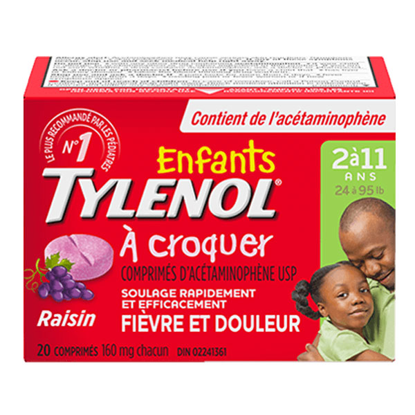 TYLENOL® À croquer pour enfants