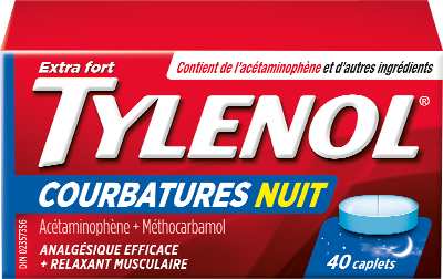 Extra Fort TYLENOL® Courbatures Nuit