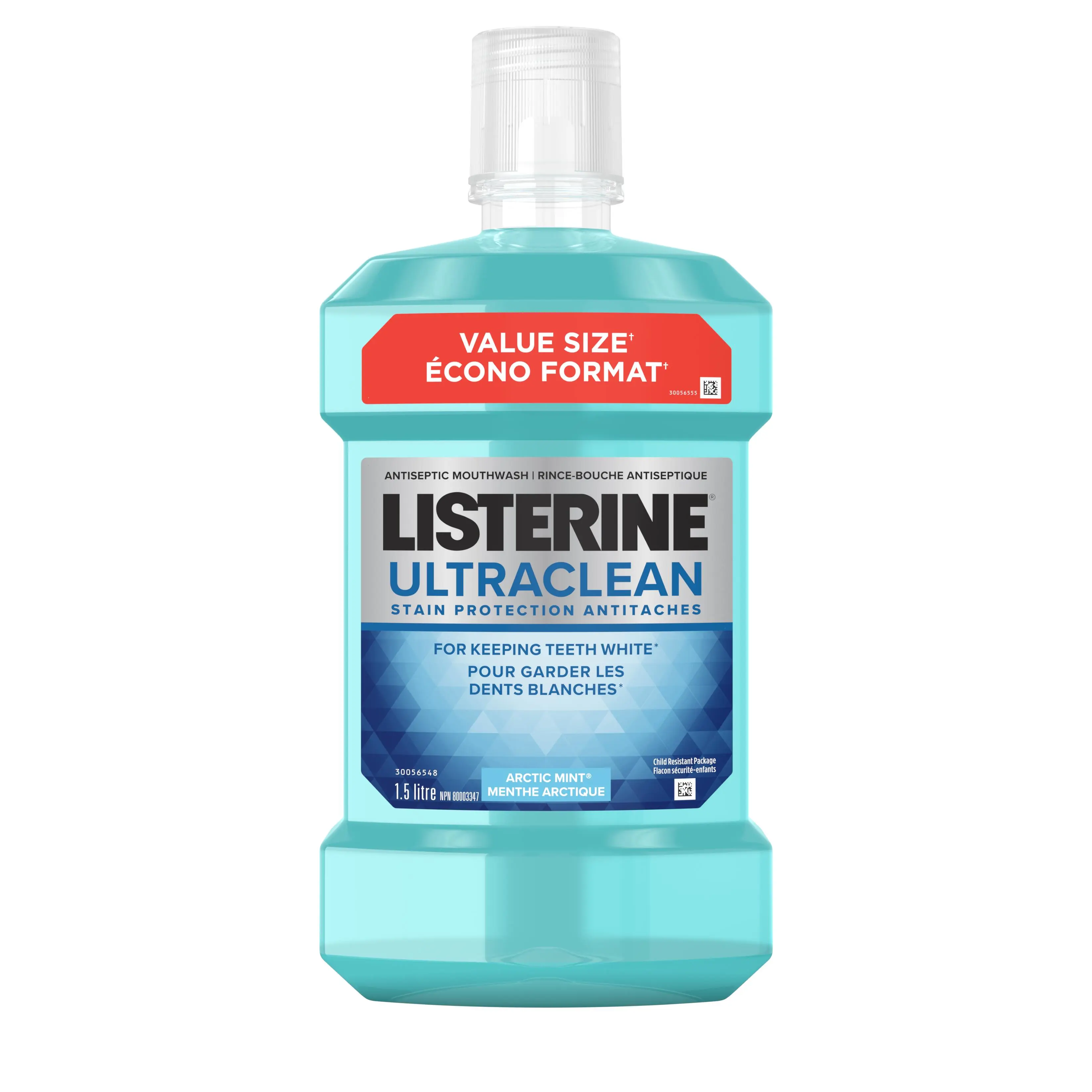 Listerine's Ultraclean Stain Protection Antiseptic Mouthwash+