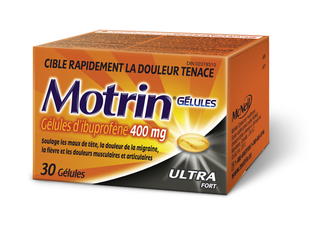 Gélules Motrin, 30 u.