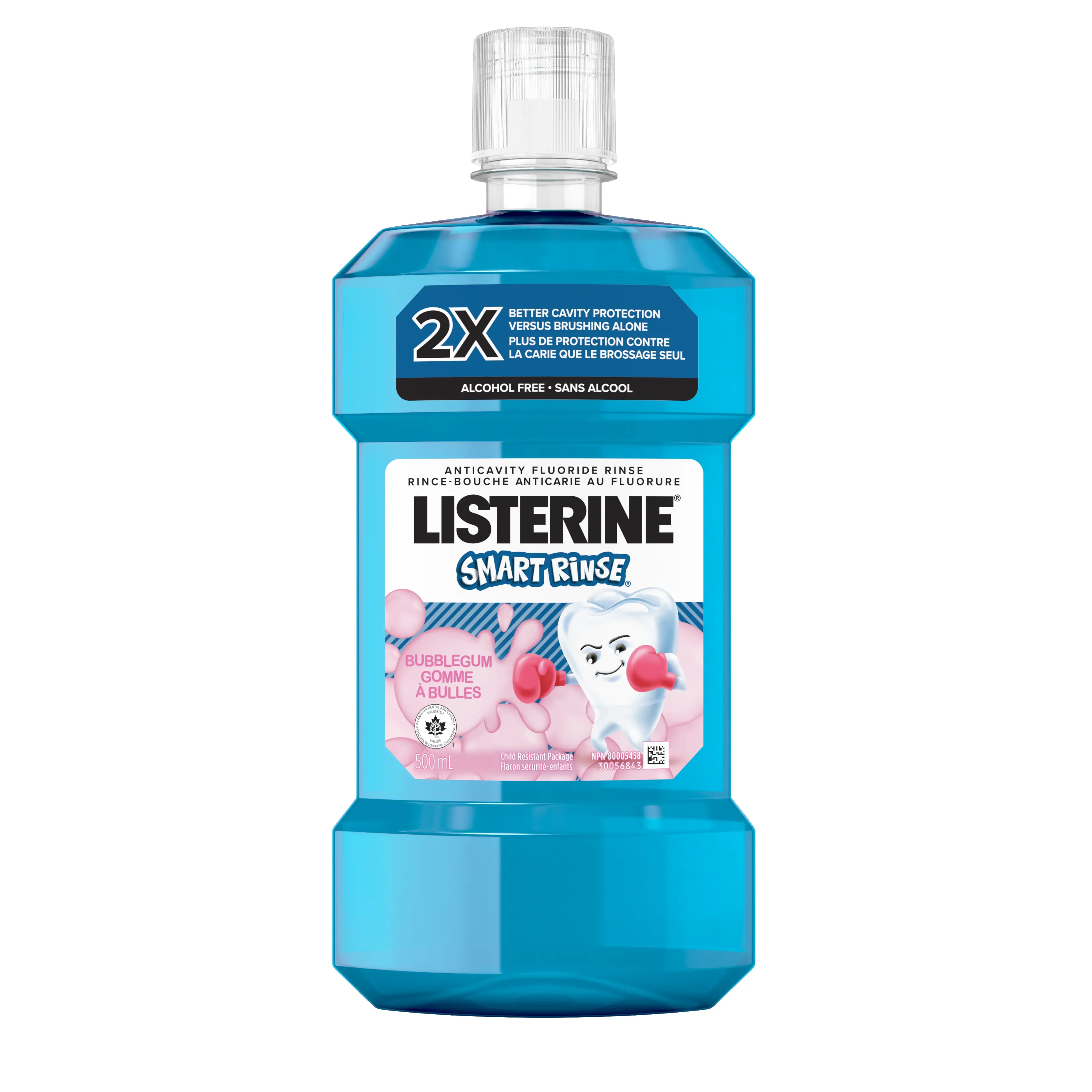 Rince-bouche Listerine's Smart Rinse pour enfants Gomme balloune