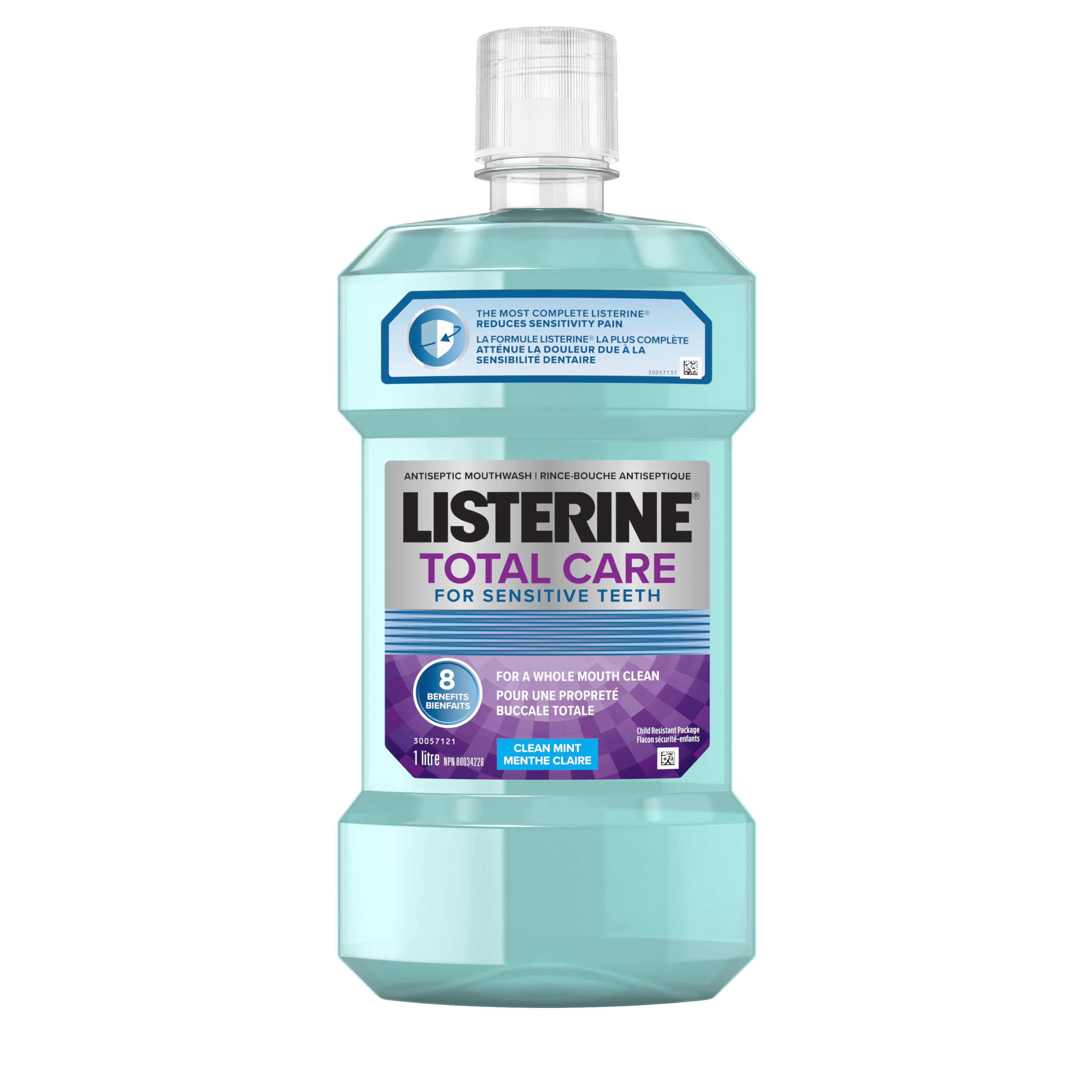 Listerine's Total Care Antiseptic Mouthwash for Sensitive Teeth