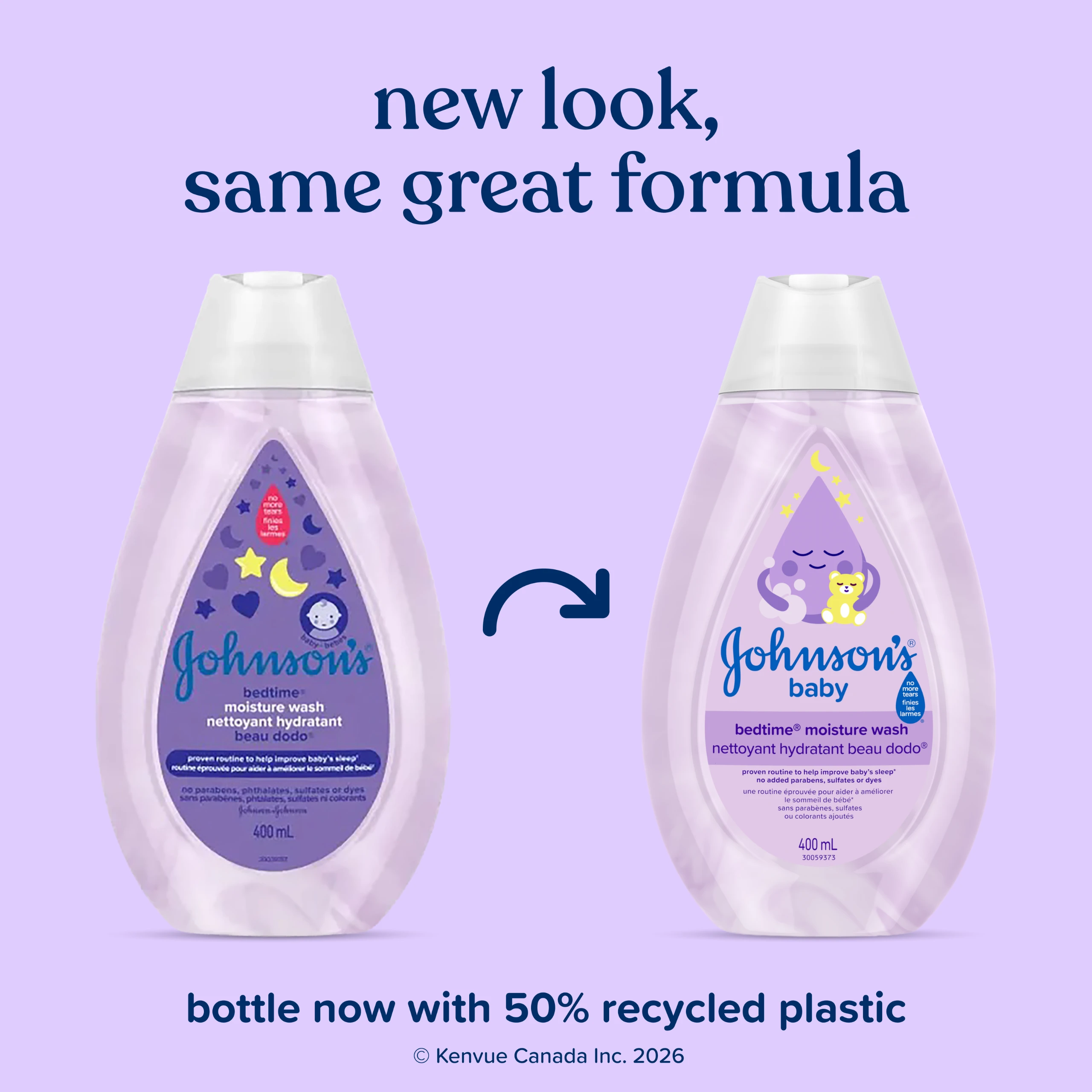 JOHNSON’S® BEDTIME® Moisture Wash - Image 2 - Johnson's B
