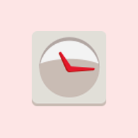 Ticking clock icon