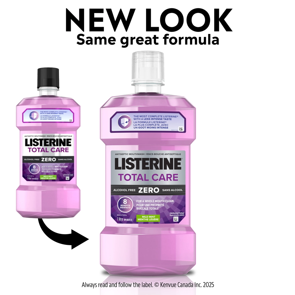 TOTAL CARE ZERO® Alcohol Free Mouthwash | LISTERINE®