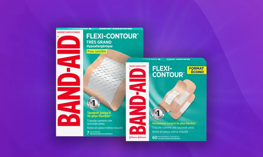 Pansements BAND-AID® FLEXI-CONTOUR®