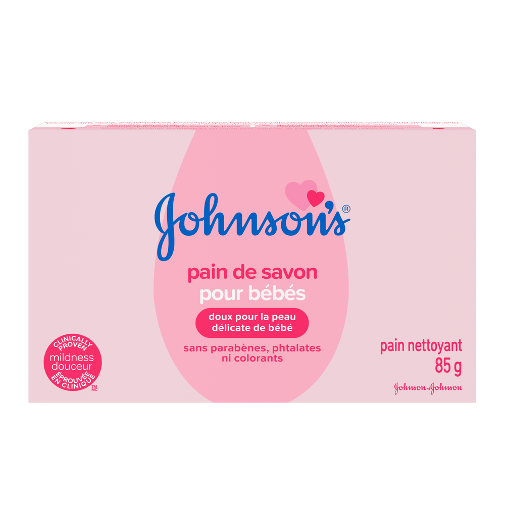 Pain de savon pour bébés JOHNSON’S®