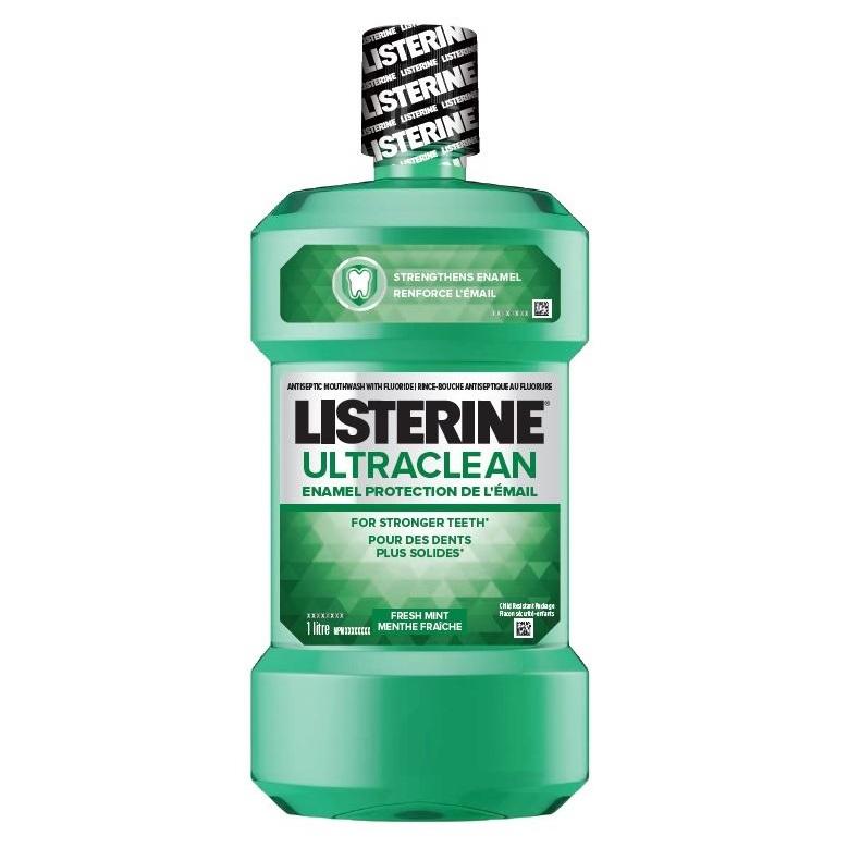 Rince-bouche Listerine Ultra Clean Protection de l'émail