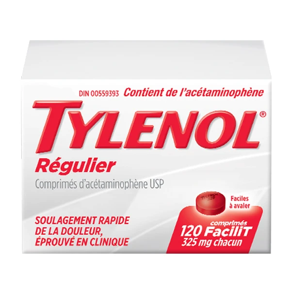 TYLENOL® Régulier comprimés FaciliT