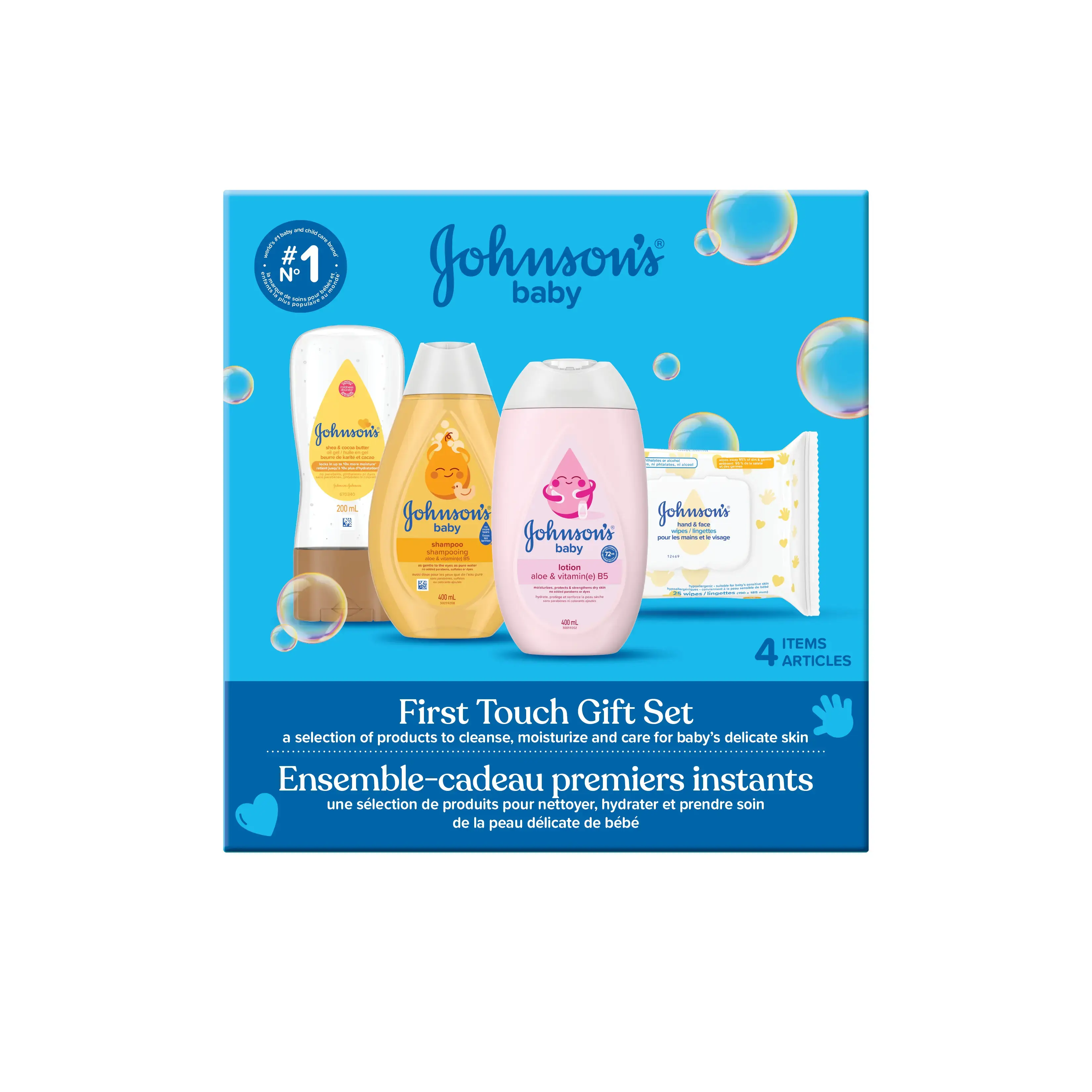 Johnson's Cottontouch 2 Step Box Set