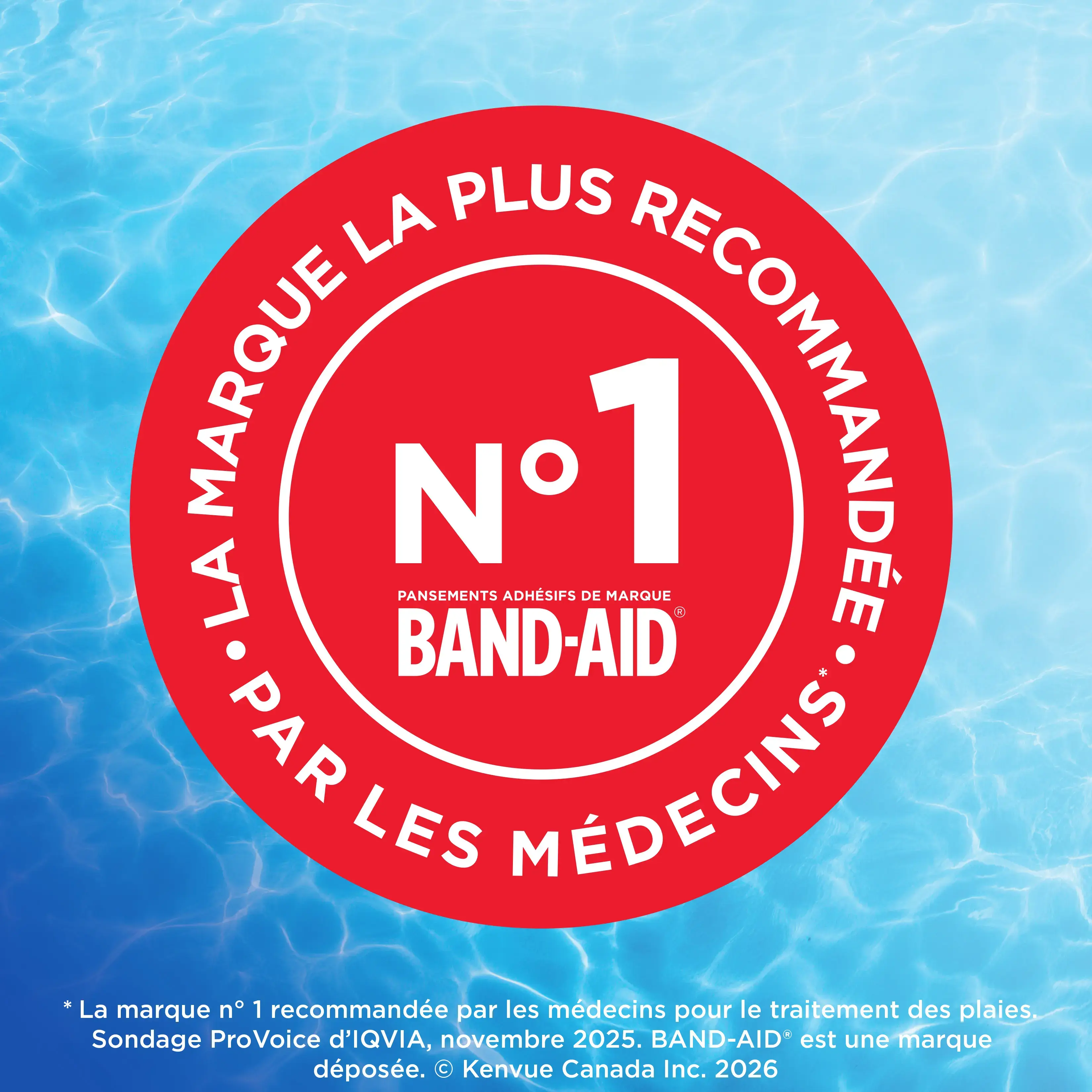 Boîte de 75 pansements assortis de marque BAND-AID®