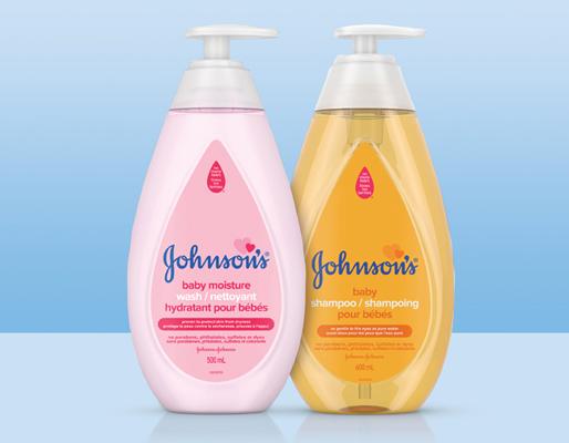 Collection de produits classiques pour enfants Johnson’s®