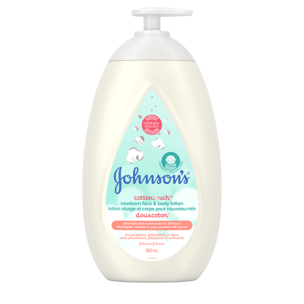 Lotion visage et corps pour nouveau-nés JOHNSON'S® DOUXCOTON®