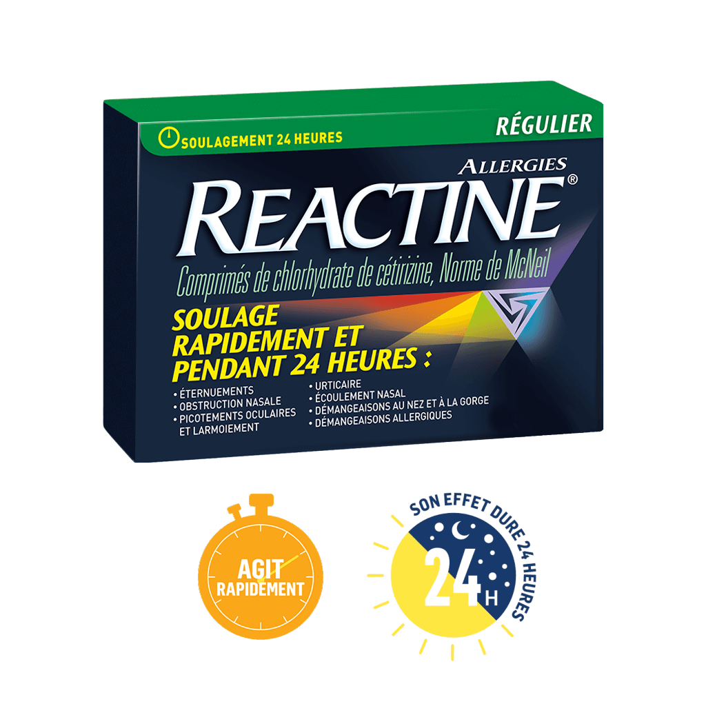 REACTINE® Régulier