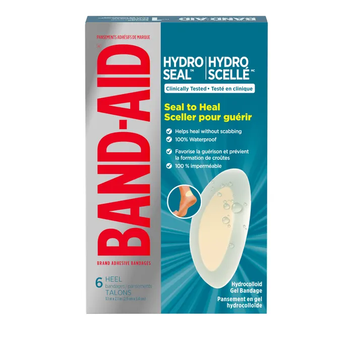 BAND-AID Hydro Seal Heel and Toe Bandages