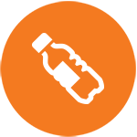 Bottled water icon