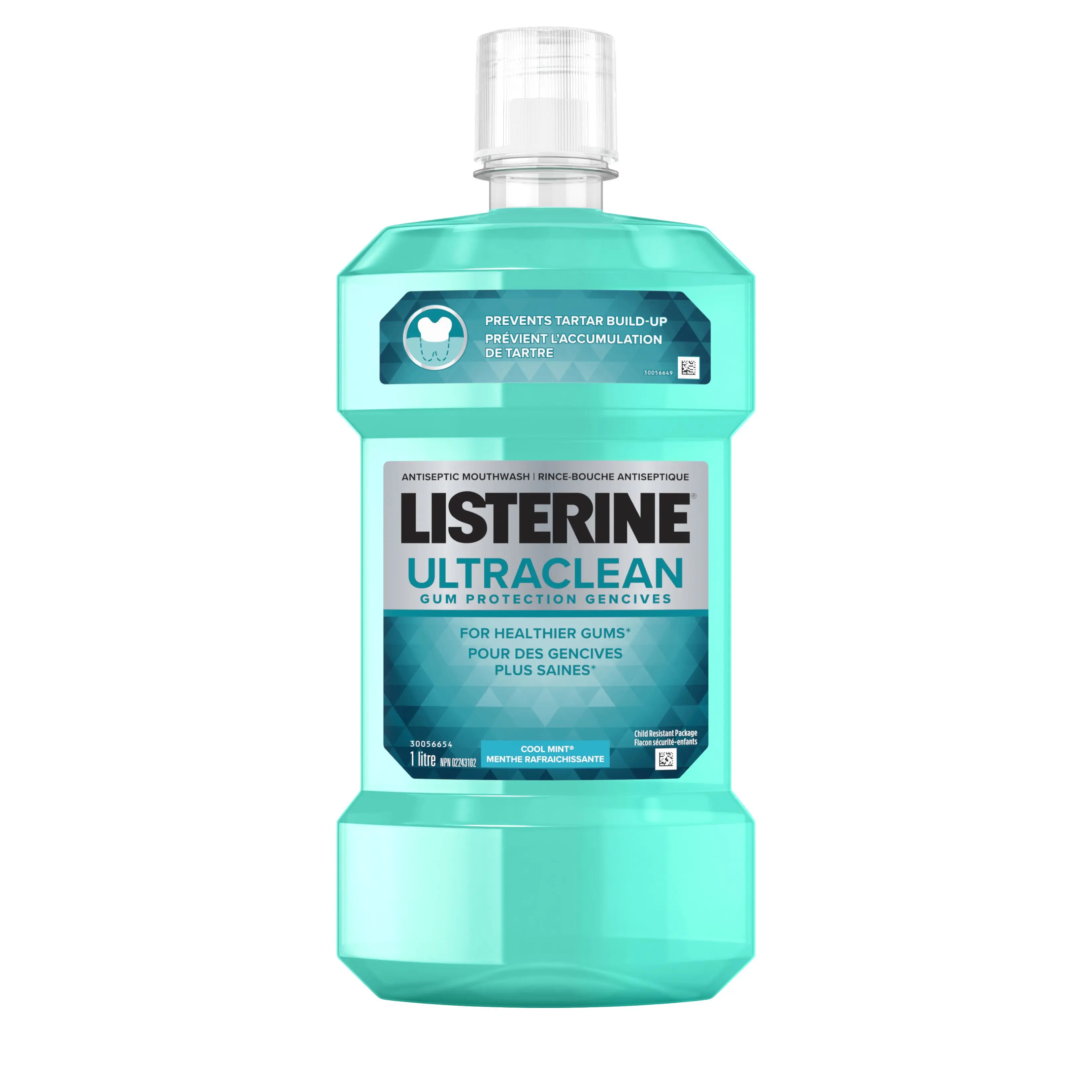 Listerine's Ultraclean Gum Protection Antiseptic Mouthwash
