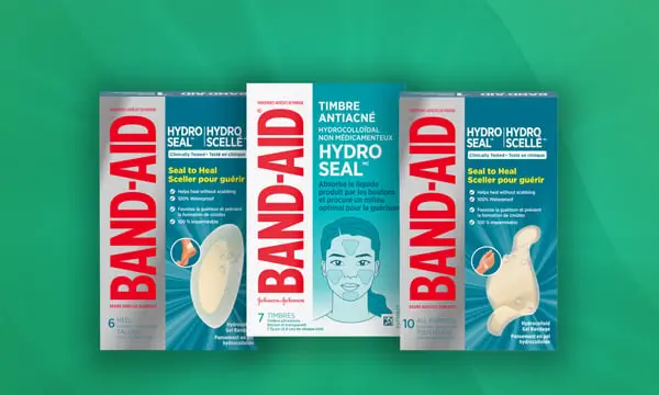 Pansements BAND-AID® HYDRO SEALMC