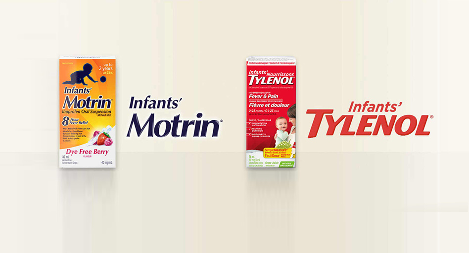 Infants’ TYLENOL® or Infants’ MOTRIN® products