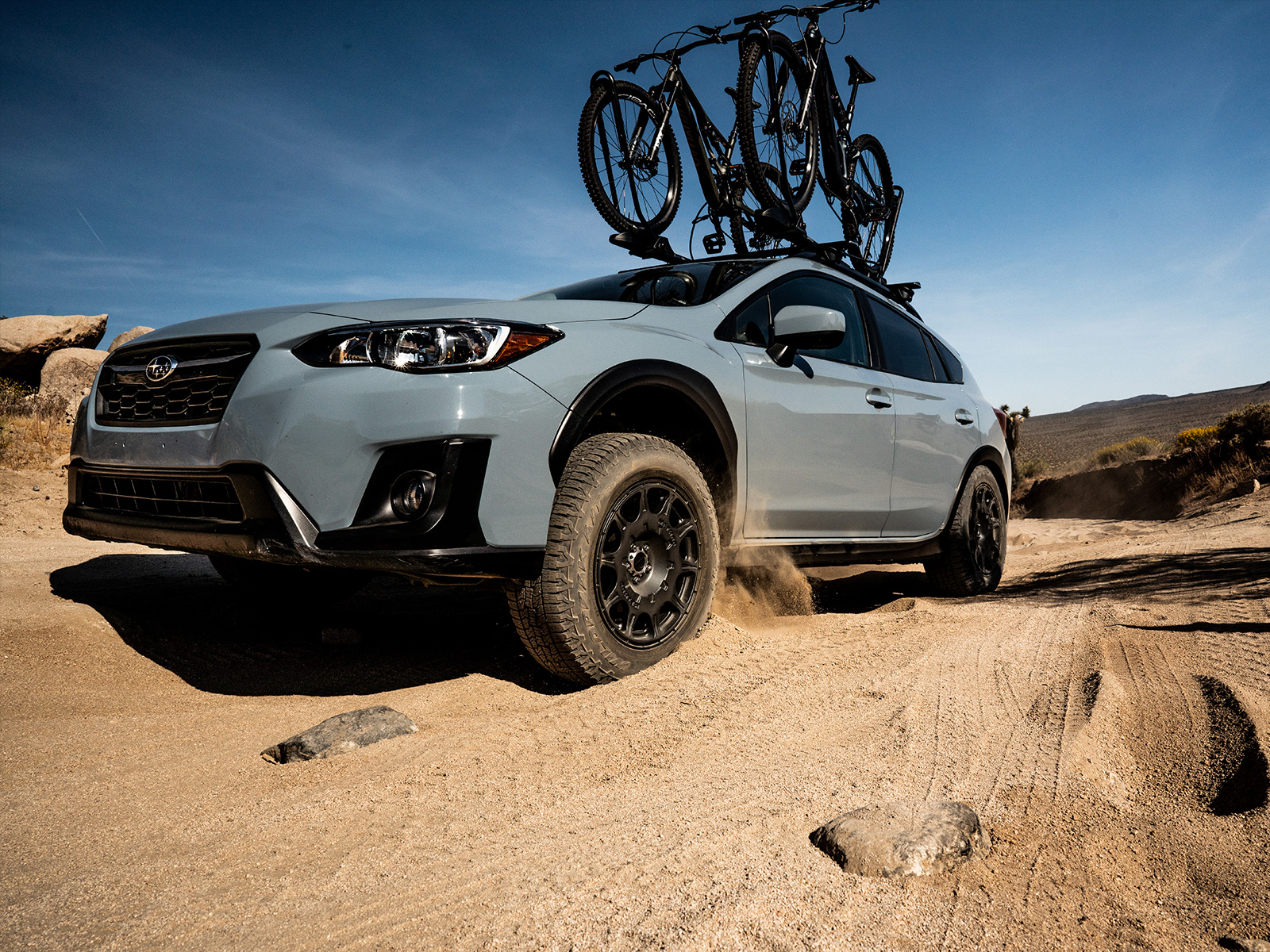 Falken Wildpeak A/T Trail Tires on a Subaru Crosstrek