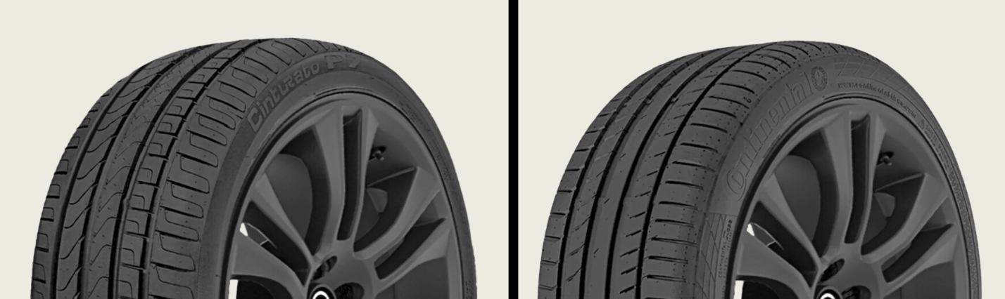 Pirelli Cinturato P7 vs Continental ContiSportContact 5P tires 2