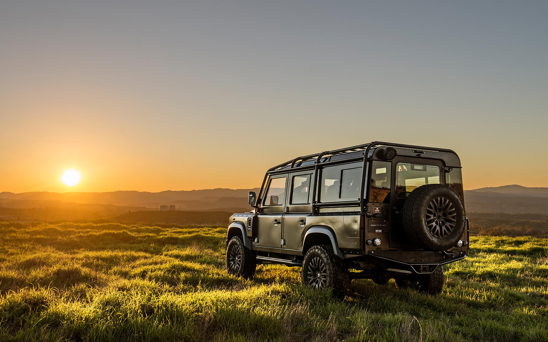 Nitto Terra Grappler G2 Tires on a Land Rover