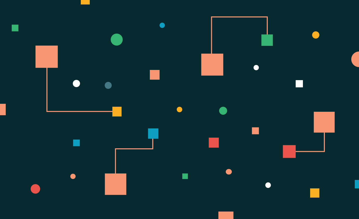 This image depicts an abstract illustration to convey the concept of the use of generative AI technology in Tink’s new categorisation model.