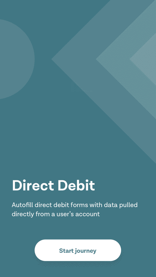 Increase conversion by making it easier for customers to set up direct debit payments. Tink lets you automatically fetch and fill in bank account information. 