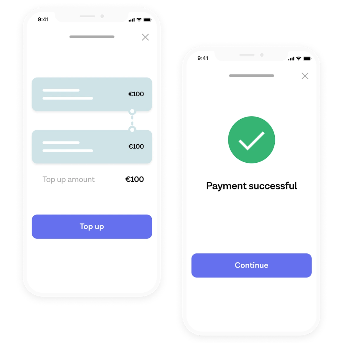 Account top-ups | Use case | Tink