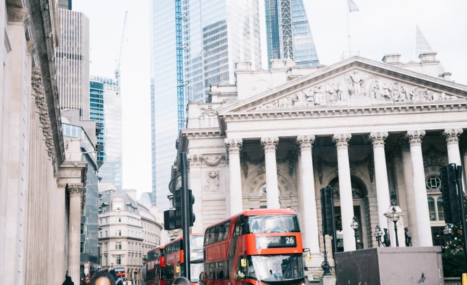 Generic photo of London and the Bank of England